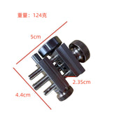 铜管乐器维修工具长笛萨克斯号嘴接口撵薄手工制作金属皮压薄..