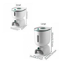 Press Rice Container Measuring Cup Rice Container Large Capacity