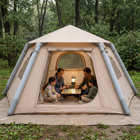 Inflatable Outdoor Camping Tent Portable Folding Automatic Travel Shelter for 3-5 People