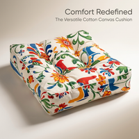 Round Floor Cushion for Living Room, Meditation Cushion, Large Floor Pillow Adults, Seat Cushion for - Image 2