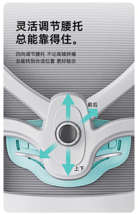 人体工学椅子护腰电脑椅透气电竞椅家用舒适久坐办公椅靠背学习椅