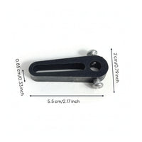 Rockers Arm with Slot Rigid Machined Metal Lever Low-Profile for Makers, Hobbyists