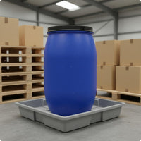 Flanged Drum Thickened Fermentation Drum Leak-Resistant Storage Container for Transport