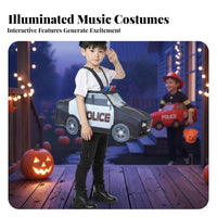 Fire Truck Costume Ideal Gift Wearable Vehicle Costume Lightweight for Halloween