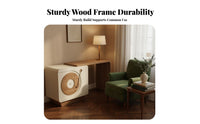 Integrated Storage Cabinet Retractable Corner Vanity Set Modern Minimalist design Corner Vanity Set Extendable Design Dressing Table Rounded Edges for Women, Apartment Dwellers, Teenagers, Small Spaces