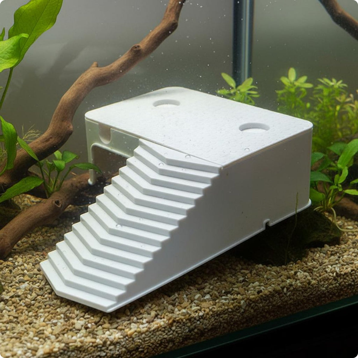 Turtle Basking Platform Promotes Exercise Turtle Climbing Ramp Non-Slip Surface