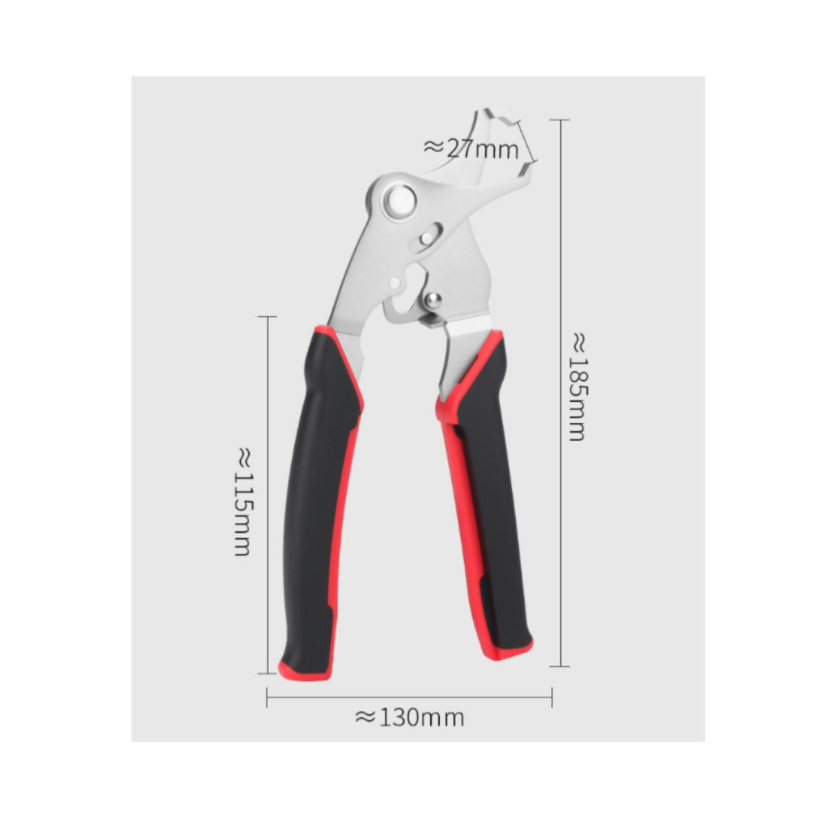 Vehicle Trim Removal Tool Ergonomic Handle Fastener Remover Tool High Hardness Clip Removal Pliers for Mechanics, DIY Enthusiasts, Garage