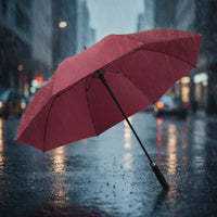 Large Canopy Straight Handle Umbrella Auto Open Automatic Umbrella Reinforced Heavy Duty for Commuters, Travel