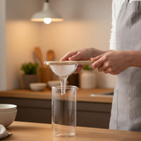Kitten-Shaped Strainer Transparent Fine-Mesh Filter Strainer Easy to Clean