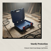 Portable Tool Box for Cordless Drill, Electric Wrench, Angle Drill Storage Case