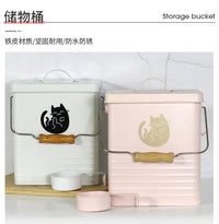 Large Capacity Pet Food Storage Bucket, Sealed and Moisture-Proof, 4L