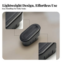 Furniture Accessory Elliptical Tube Plug Smooth Oval Tube Plug Easy Install Matte Finish Floor Protection for Fitness Equipment