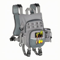 Adjustable Fishing Chest Pack Hands-Unrestricted Chest Bag with Harness Lightweight Breathable for Outdoor Adventures