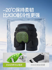 德国滑雪护臀垫成人滑雪护具内穿隐形护臀裤滑冰防摔护膝护具套装