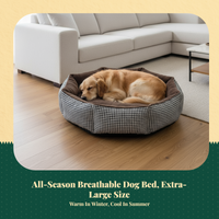 Dog Bed
Removable washable cover
Large non-slip mat
Kennel pad