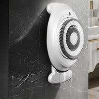 Handsunrestricted Wall Mounted Back Scrubber Adjustable Electric Shower Brush for Bathroom