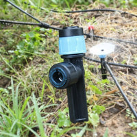 Irrigation System for Home Gardening, 40FT+160FT Poly Pipe Irrigation System, Water Saving Garden Irrigation Tubing for Agricultural Production