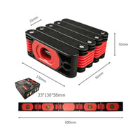 Foldable Level Ruler Compact Building Supply Plastic