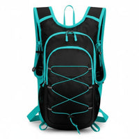 Multi-Pocket Design Cycling Backpack Multiple Pockets Hiking Daypack Reflective Strips Lightweight Sports Rucksack Leak-Proof for Hikers, Travel