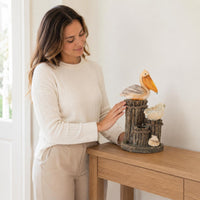 Seabird Figurine Freestanding Tabletop Seabird Figurine Ornament