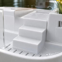 Natural Turtle Tank Climbing Ramp Water-Land Habitat Turtle Habitat Built-In