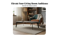2 Pieces Modern Minimalist design Nesting Coffee Tables Sintered Sta Top Living Room Furniture Space-Saving Accent Table Combo Waterproof Surface for Small Apartment Dwellers, Homeowners, Interior Designers, Home, Lounge Area, Office