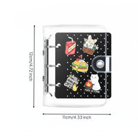Textile Badge Display Book Easy to Organize Enamel Badge Book Transparent Pages