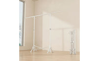 Telescoping Clothes Drying Rack Space-Saving Folding Drying Rack Collapsible Portable for Apartment