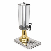 Drink Dispenser with Chilling Core Polished Countertop Beverage Dispenser Food-Grade for Restaurants, Hotels, Buffet, Catering