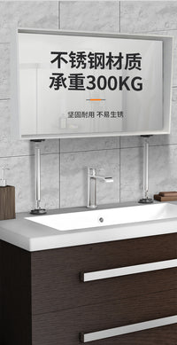 不锈钢固定器调节支撑器镜柜支撑脚杯卫浴加固移动防动通用型耐磨