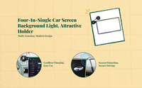 Wireless charging car mount