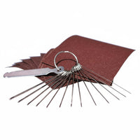 Guitar Nut File Set Home Repair Guitar Nut File Alloy Steel for Luthiers, Guitarists, Workshop