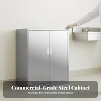 2-Drawer Rolling Cabinet Lockable 2-Drawer document Cart Mobile Design Sleek Finish for Homeowners, DIY aficionados, Study Room