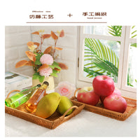 Rattan-Style Fruit and Snack Storage Basket