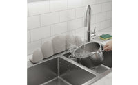 Silicone Sink Splash Guard Odorless Puffy Shaped Water Barrier for Bathroom