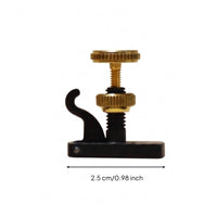 Violin Fine Tuner Knurled Fine Tuner with Hook Violin String Adjuster for Violinists