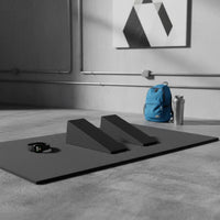 2 Pieces Squat Wedge Block Portable & Lightweight Heel Lift Wedge Calf Stretcher Slant Board for Athletes, Physical Recovery, Home Gym, Workout