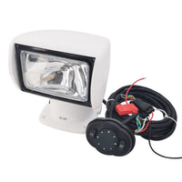 Halogen Searchlight with Handheld Controller Control Weather-Resistant for Boats