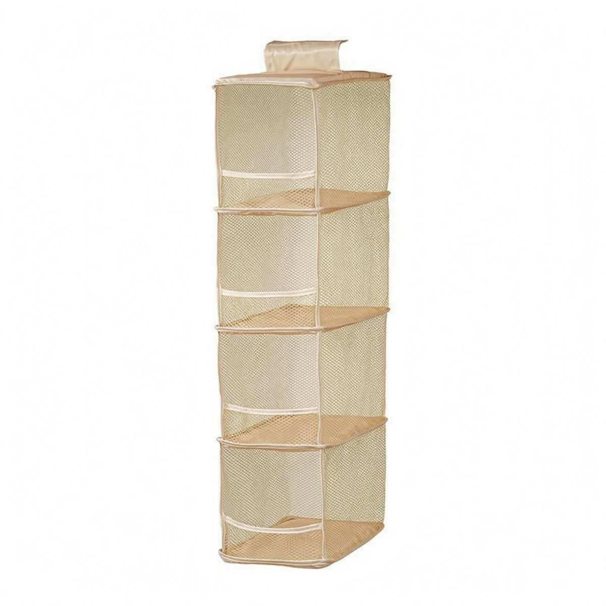 Hanging Closet Organizer Bag Space Saving Mesh Closet Organizer Collapsible