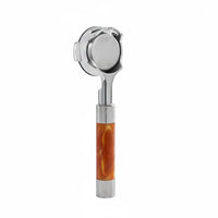 58mm Open Portafilter Even Extraction Double Ear Coffee Handle for Baristas