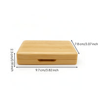 Bamboo Oboe Mouthpiece Case Wooden Oboe Mouthpiece Box Safeguarding Portable for Oboists, Travel