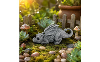 Resin Dragon Figurine Decorative Dragon Statue Good Luck for Garden