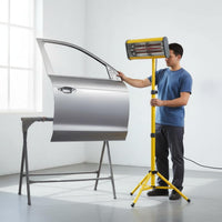 Infrared Paint Baking Lamp Handheld Paint Curing Light Portable for Spray Booth
