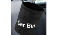 Portable Car Trash Bin Open-Top Vehicle Organizer