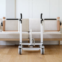 Lifting Nursing Chair Removable Tray Mobility Aid Foldable Footrest for Hospital