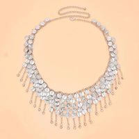 Exotic Design Belly Dance Coin Belt Adjustable Length Metal Coin Waist Chain Bohemian Fashion Accessory for Festival
