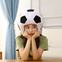 Football Plush Headgear Hat for Photo Props and Costume