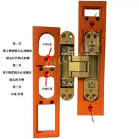 辅助器模具合页折叠家具家用开槽器专用门板工具隐形橱柜卧室铰链