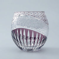 Kiriko-style Whiskey Glass, Crystal Glass