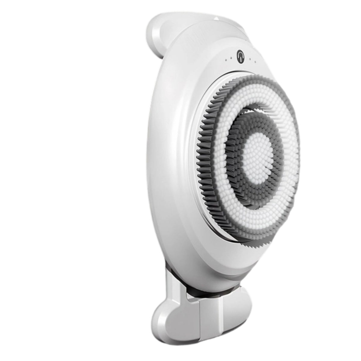 Handsunrestricted Wall Mounted Back Scrubber Adjustable Electric Shower Brush for Bathroom